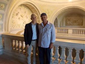 Con Tommaso Cestrone a Carditello