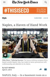 L'articolo del New York Times