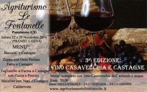 Vino Casavecchia e Castagne