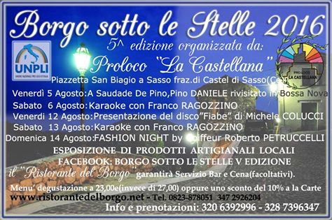 al borgo sotto le stelle