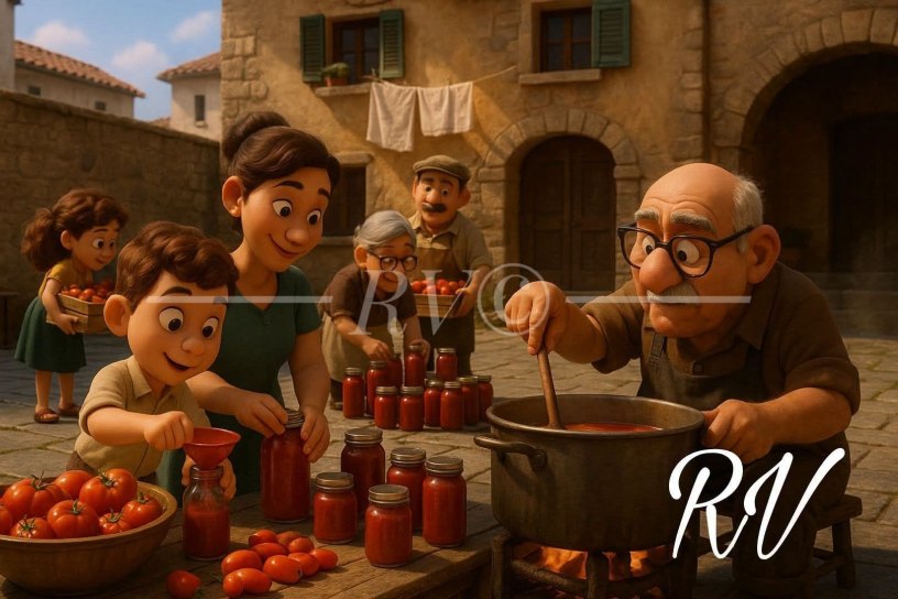 Immagine ottenuta con un mix di IA e programma dedicato